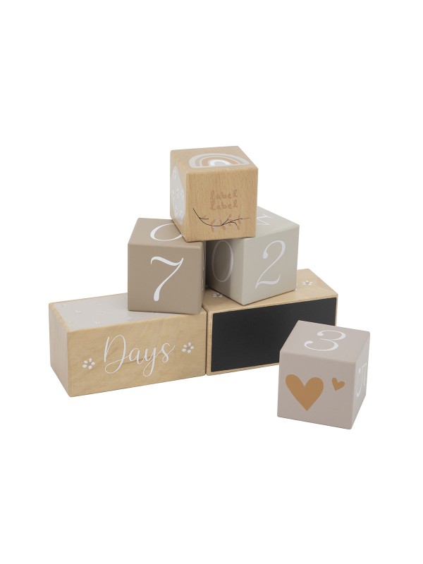 Mijlpaalblokken - Label Label - Nougat