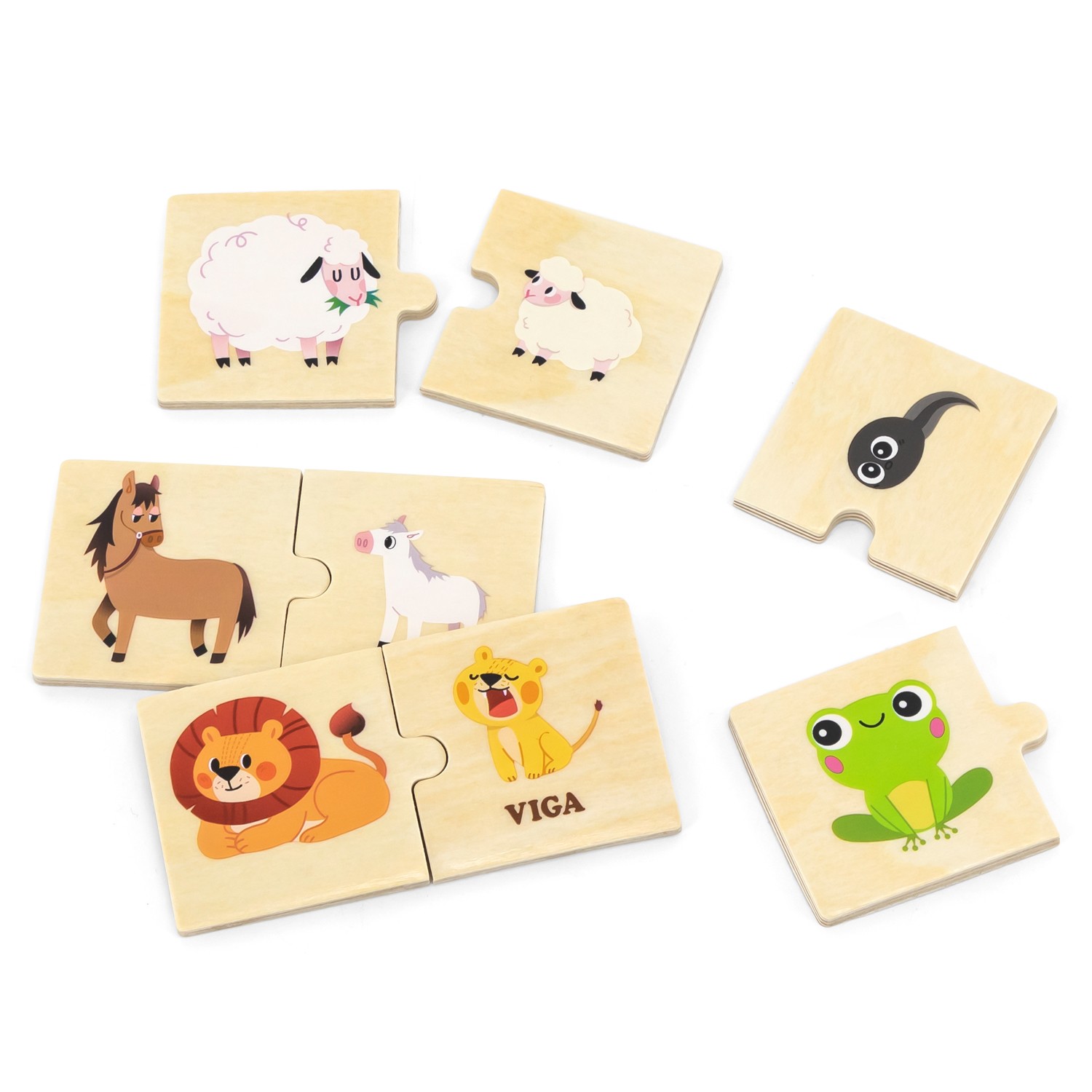 Puzzelset Mama & Kind - Viga