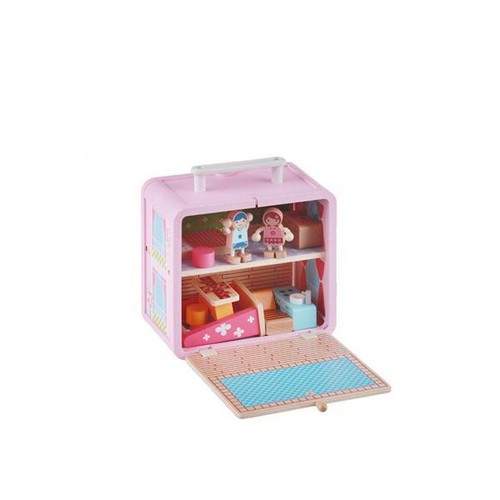 Speelgoedkoffer 'Doll house'