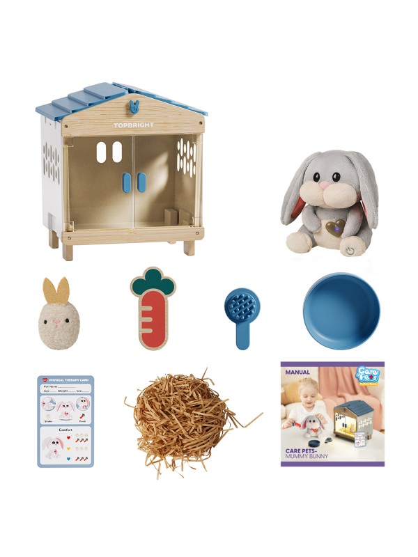 Mummy Bunny - Care Pets - Topbright - UITVERKOCHT, INFORMEER NAAR DE LEVERTIJD