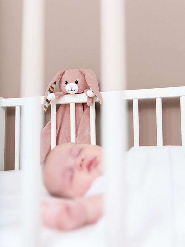 Baby Comforter Konijn - Roze - ZAZU