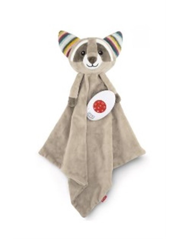 Baby Comforter Wasbeer - Grijs - ZAZU